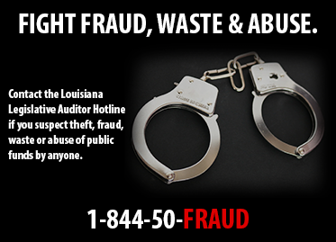 Fight Fraud, Waste & Abuse. 1-844-50-FRAUD